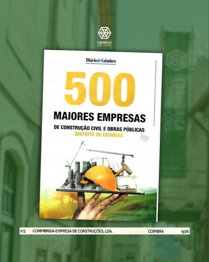 ​500 Maiores Empresas de Construção Coimbra